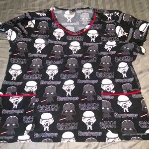 Star Wars Scrub Top